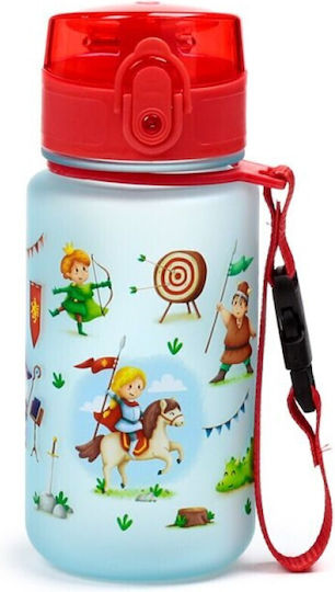 Eco-Friendly Shatterproof Kids Water Bottle Puckator Knights & Dragons Pop Top 350ml