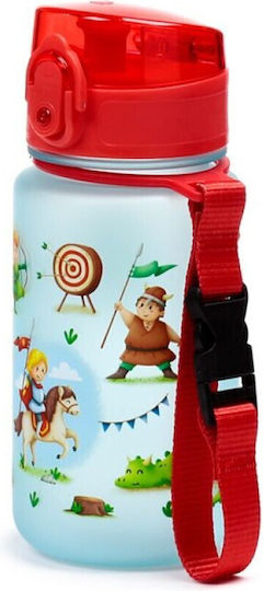 Eco-Friendly Shatterproof Kids Water Bottle Puckator Knights & Dragons Pop Top 350ml