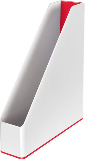 Leitz Vertical Stand Leitz Wow Documents Ps A4 Dual Colors White-red
