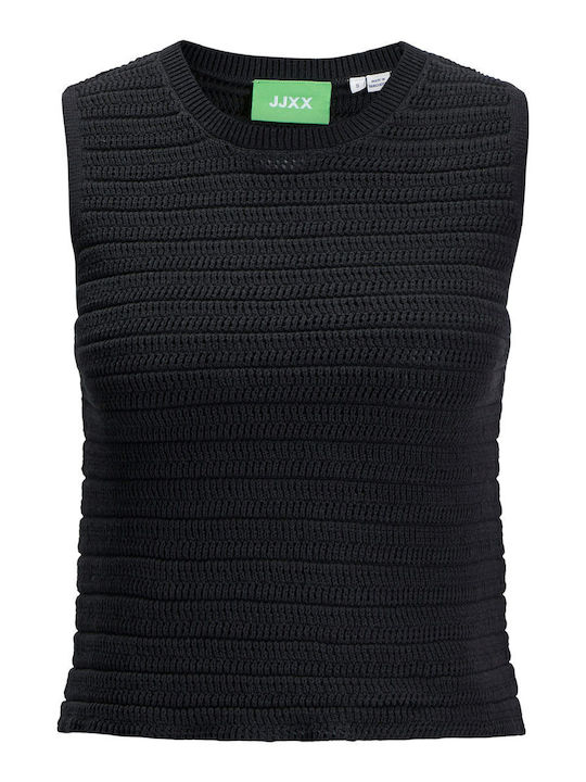 Women's Cotton Sleeveless Top Black