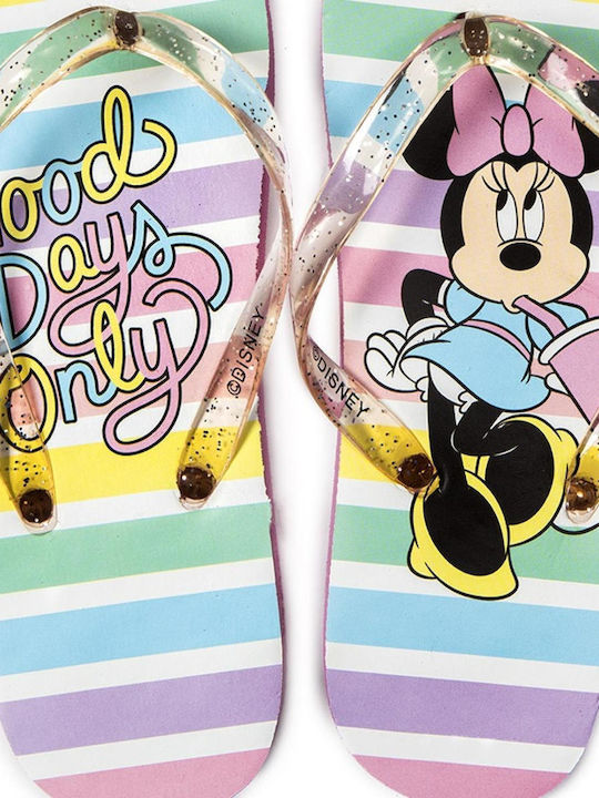 Παιδικές Σαγιονάρες Minnie Ροζ