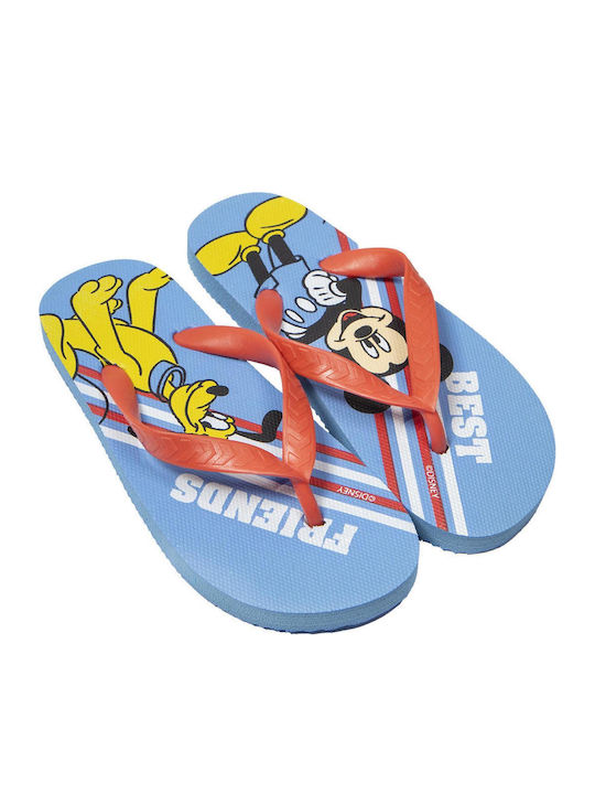 Παιδικές Σαγιονάρες Mickey Κόκκινες