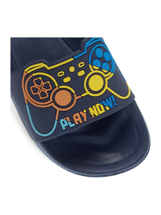 Kids' Flip Flops Slides Blue