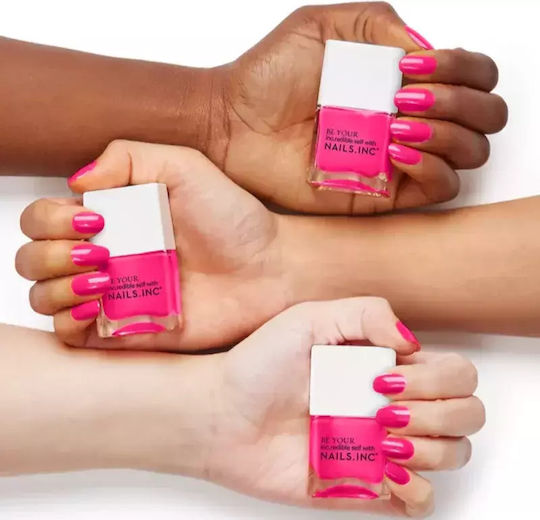 Nails Inc Glossy Βερνίκι Νυχιών Neon Shade: Sun Street Passage 14ml