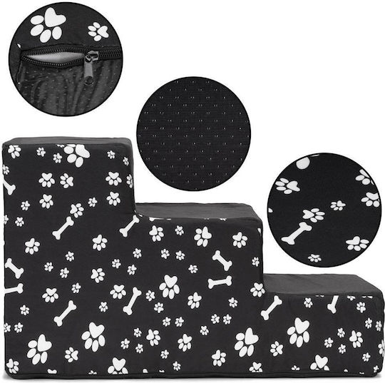Car Steps for Dog Black