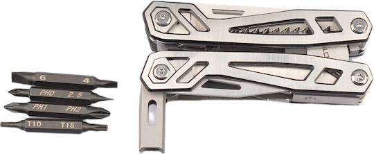 Dulotec Dulotec Multitool Grau mit Scheide Set 4 Stück