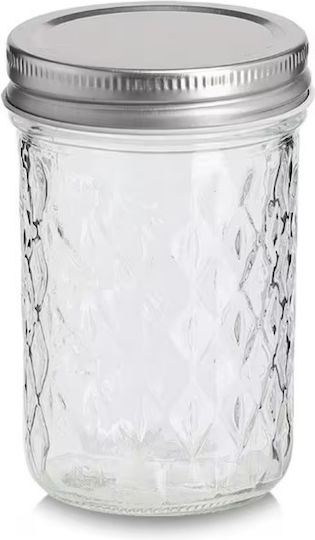 Zeller Set of 3 General Use Glass Jars with Cork Transparent 100ml 3 Pieces