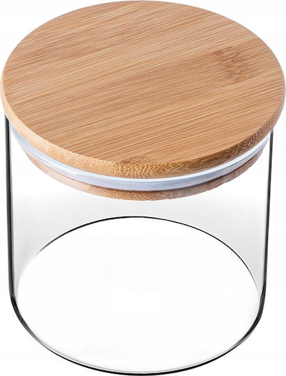 Kadax Kadax Lebensmittelgläser & Behälter Getreideglas mit Deckel Transparentes Glas 680ml