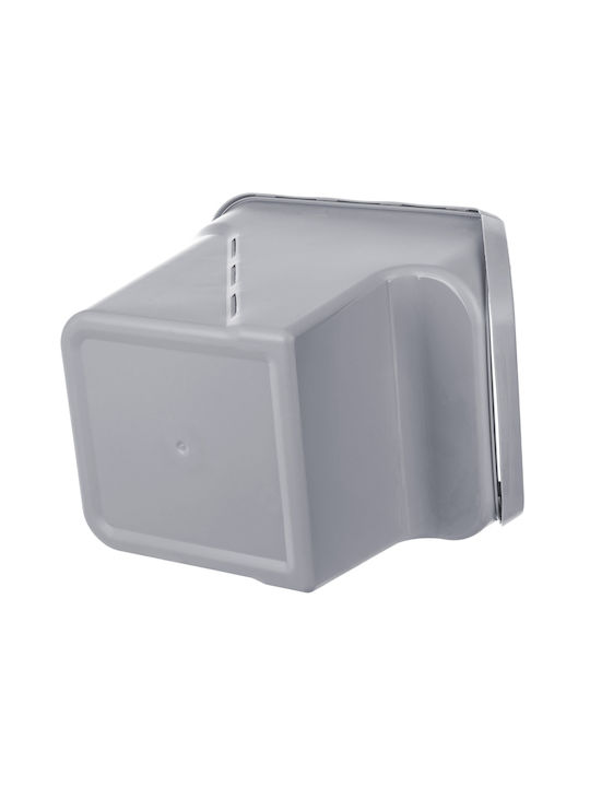 Kadax General Use Vase with Lid Plastic Gray 26.5x26x33cm