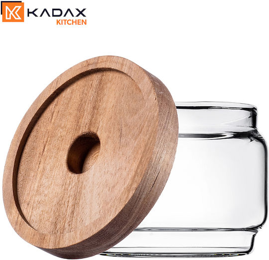 Kadax Βάζο για Τσάι / Ζυμαρικών / Ζάχαρη / Δημητριακών / Καφέ με Καπάκι Γυάλινο Διάφανο 250ml Kadax Βάζο για Τσάι / Ζυμαρικών / Ζάχαρη / Δημητριακών / Καφέ με Καπάκι Γυάλινο Διάφανο 250ml