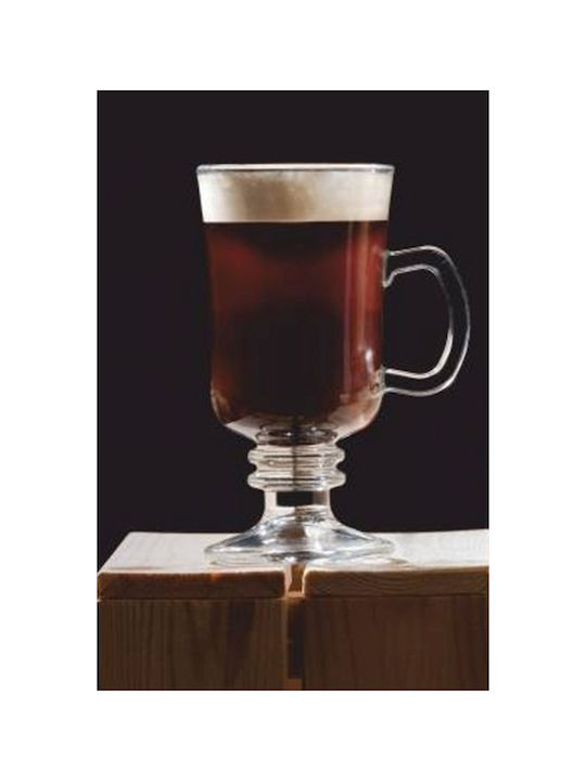 Uniglass Ποτήρι Καφέ/Freddo από Γυαλί σε Καφέ Χρώμα 250ml