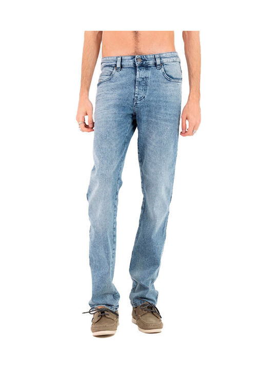 Men's Jeans Pants with Slim Fit Blue