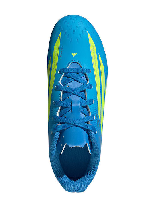 F50 Club FG/MG Kids Soccer Cleats And Shoes Molded Blue