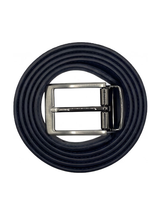 Men's Leather Blue Belt