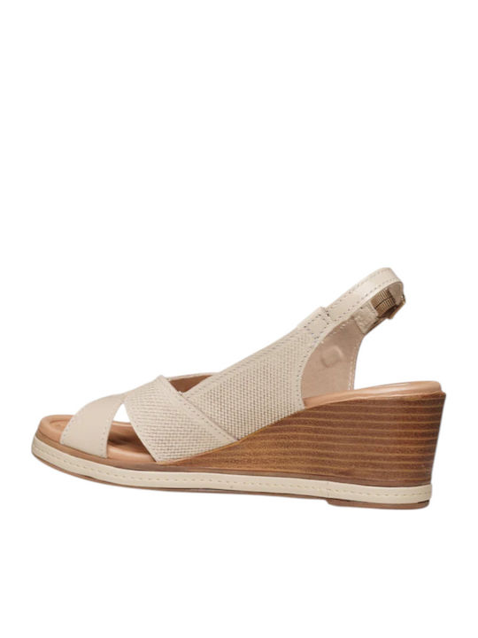 Anatomische Damenplattformen Beige