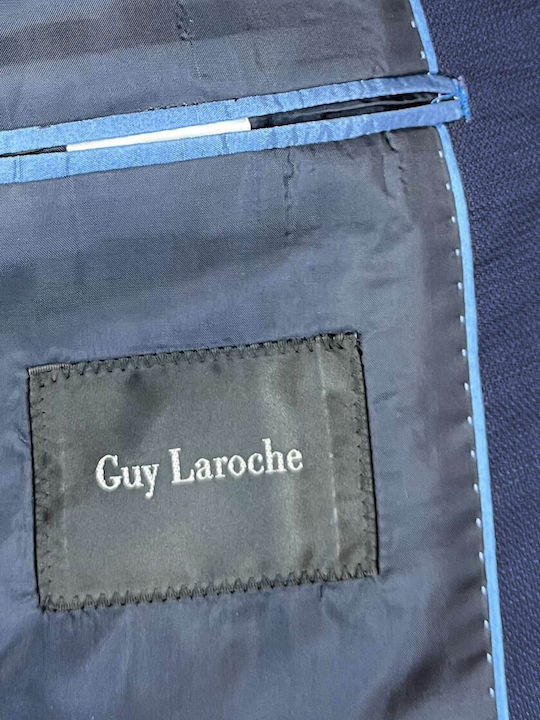 Winter Herrenanzugsjacke mit Schlanke Passform Blau