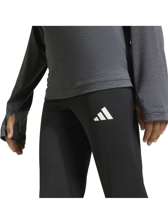Kids Leggings Sports Cropped Black Essentials