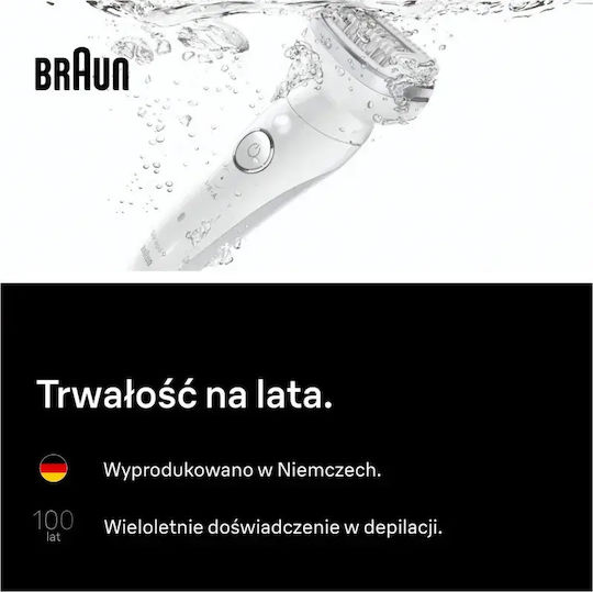 Braun Αποτριχωτική Μηχανή Epilator για το Σώμα BRNLGUY_EQQQ07
