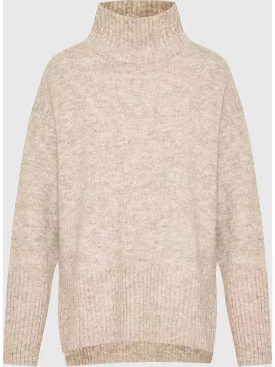 Women's Sweater Woolen Vitage Beige