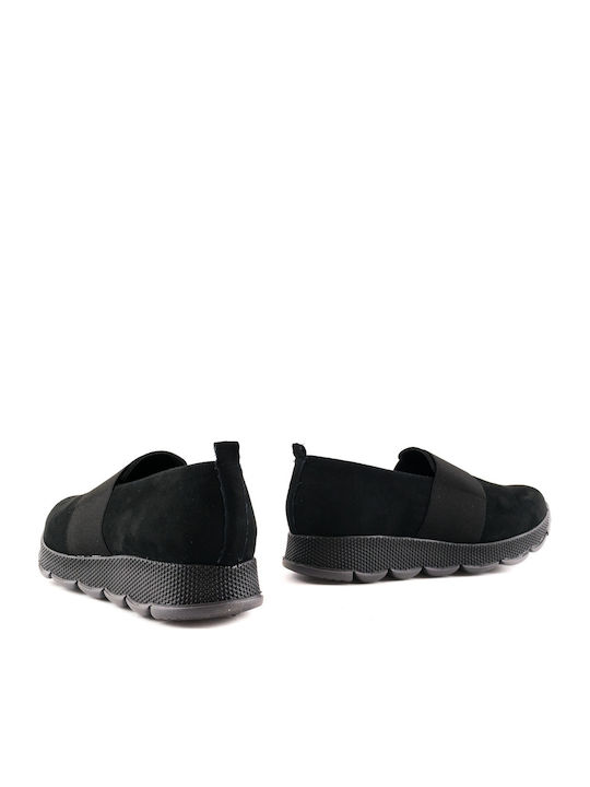 Damen Slip-Ons Schwarze