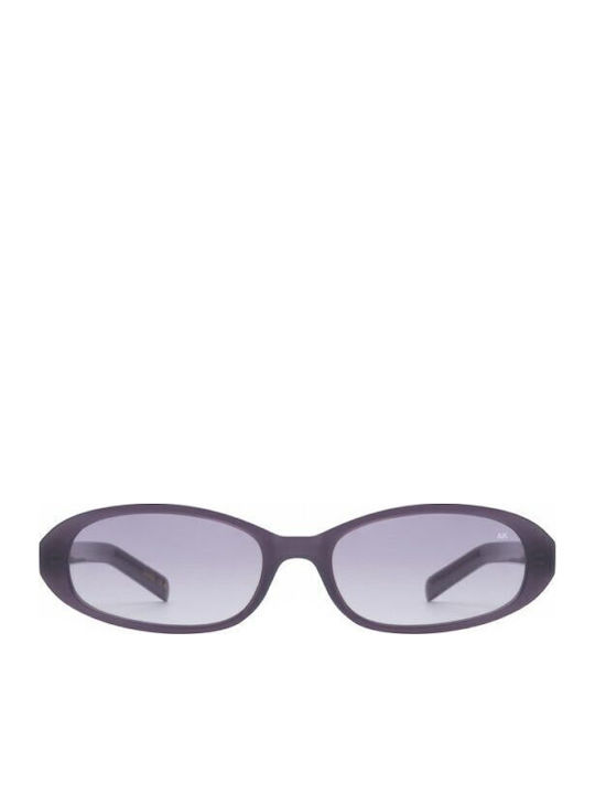 A.Kjaerbede Unisex Sonnenbrillen mit Lila Rahmen und Lila Gläser KL2415-009