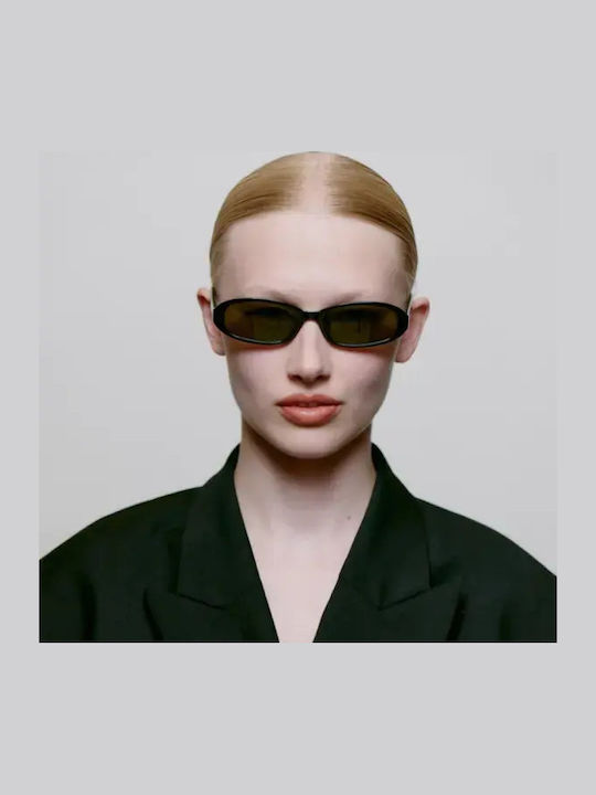 A.Kjaerbede Unisex Sunglasses with Black Frame and Black Lens KL2415-003