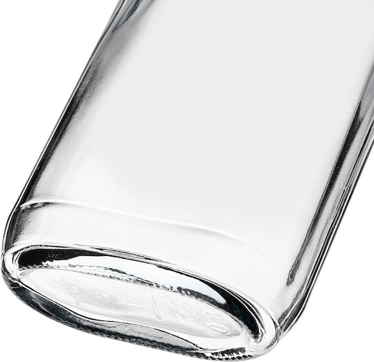 100ml Flask Bottle Black Cap 1 Pc