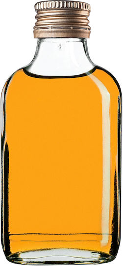 Kadax Wein-/Getränkeflaschen 100ml Goldene Deckel 10 Stück