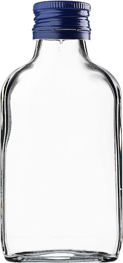 Kadax Wein-/Getränkeflaschen 100ml Marineblauer Deckel 10 Stück