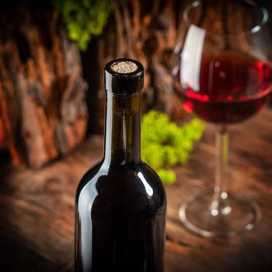 Wine Bottle Cork Bordeaux 0.75l 750ml Glass Bottles Wine Cider