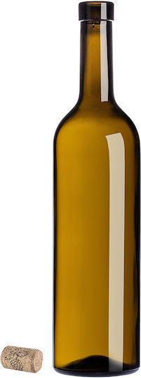 10 Pcs Glass Bottles Wine Liqueurs Wine Bottle 0.75l 750ml + Stoppers