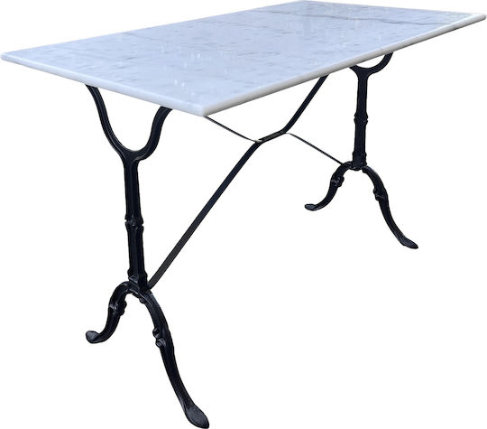 Τραπέζι Connexus 100x60x71 Λευκό/μαύρο Τραπέζι Connexus 100x60x71 Λευκό/μαύρο