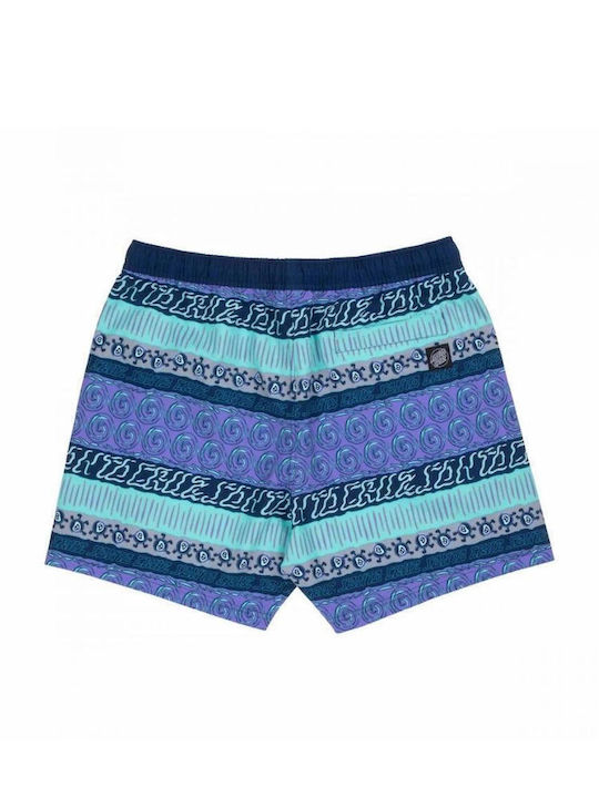 Men's Swimwear Shorts Blue with Patterns