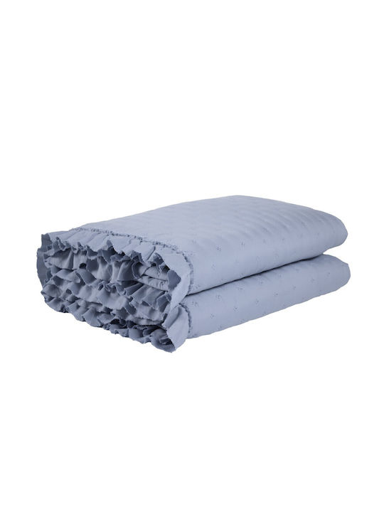 Das Home 9657 Κουβερλί Υπέρδιπλο Γαλάζιο 220x240cm