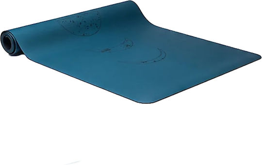 Στρώμα Γιόγκα Pro Yoga Mat Celestial Blue Moon 183cm Ιμάντα Μεταφοράς