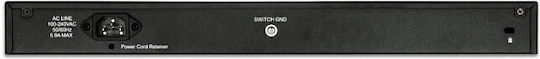 D-Link DGS-1210-52MP Managed L2 PoE Switch with 48 Gigabit (1Gbps) Ethernet Ports and 4 SFP Ports