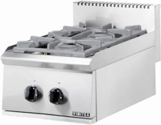 Vimitex Kommerzielle Tischkochplatte LPG Eurochef Pilot 202st