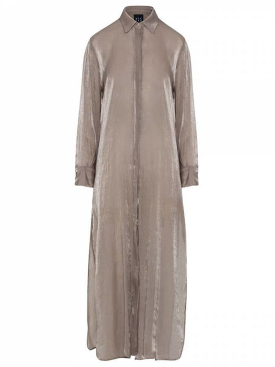 Midi Evening Dress Grege