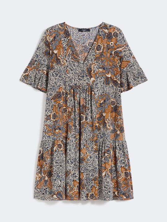 Mini Damenkleid Blau