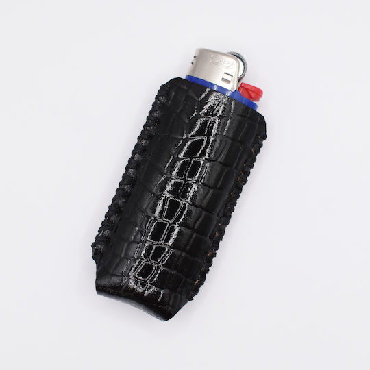 Дървен Калъф За Запалка Black Leather