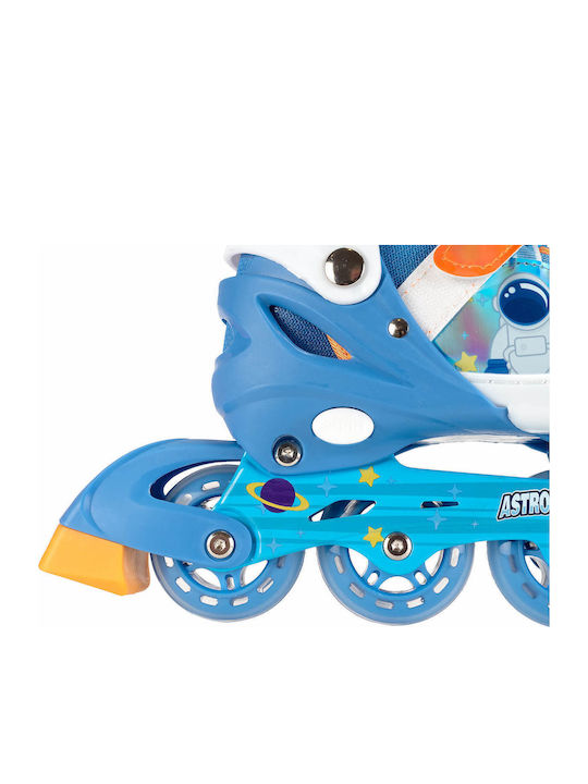 Action One Adult Kids Adjustable Inline Roller Set Astro Space M 35-38 Blue