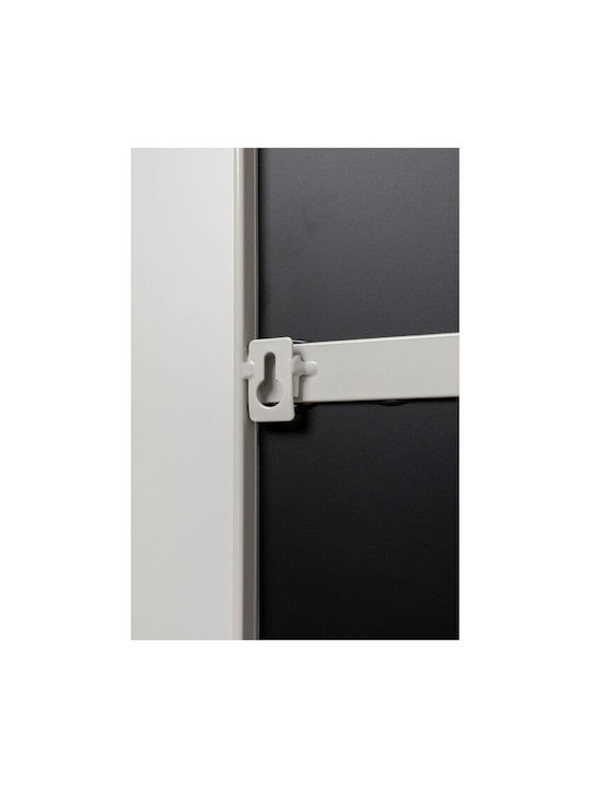 Kare Design Starlet Oglindă De Perete Full Body Cu Cadru Metalic Gri 130x30cm