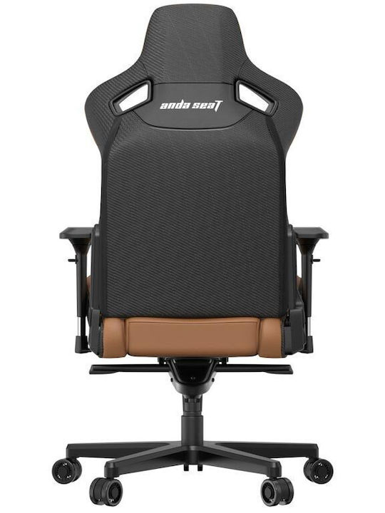 Anda Seat AD12XL Kaiser II Καρέκλα Gaming Δερματίνης με Ρυθμιζόμενα Μπράτσα Brown