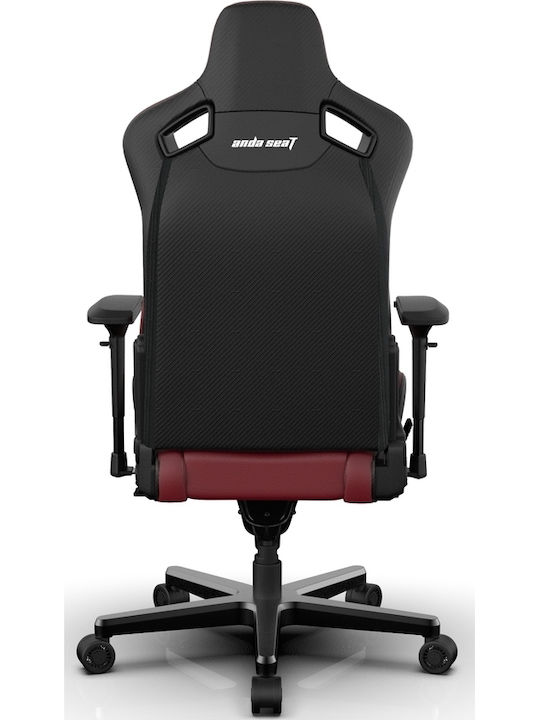 Anda Seat AD12XL Kaiser II Καρέκλα Gaming Δερματίνης με Ρυθμιζόμενα Μπράτσα Maroon