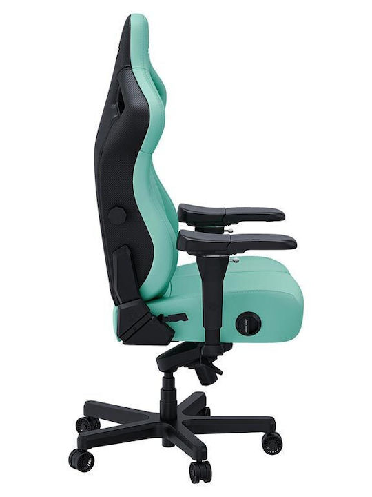 Anda Seat Kaiser 4 L Καρέκλα Gaming Δερματίνης με Ρυθμιζόμενα Μπράτσα Πράσινη