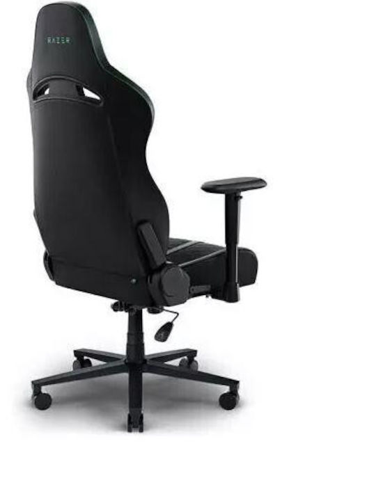 Razer Enki Artificial Leather Gaming Chair with Adjustable Arms Black/Green