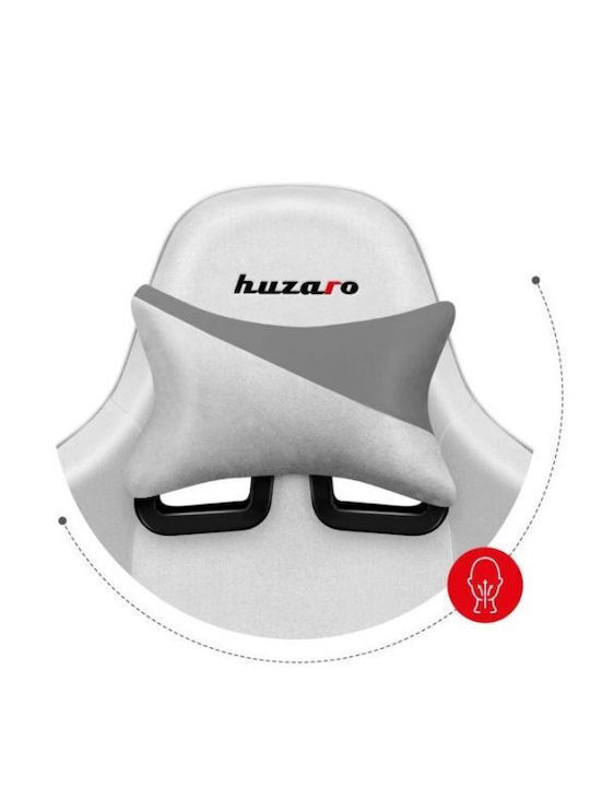 Huzaro Force 6.2 Artificial Leather Gaming Chair with Adjustable Arms Gray