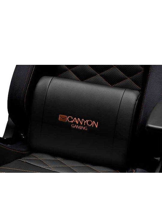 Canyon Nightfall GС-7 Καρέκλα Gaming Δερματίνης με Ρυθμιζόμενα Μπράτσα Μαύρη