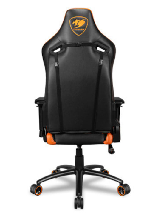 Cougar Outrider S Gaming Stuhl mit verstellbaren Armlehnen Orange