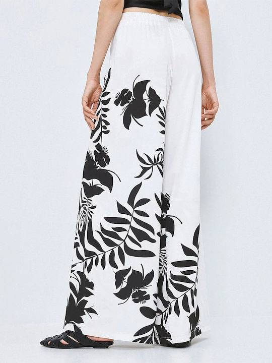 Damenhose Blumen